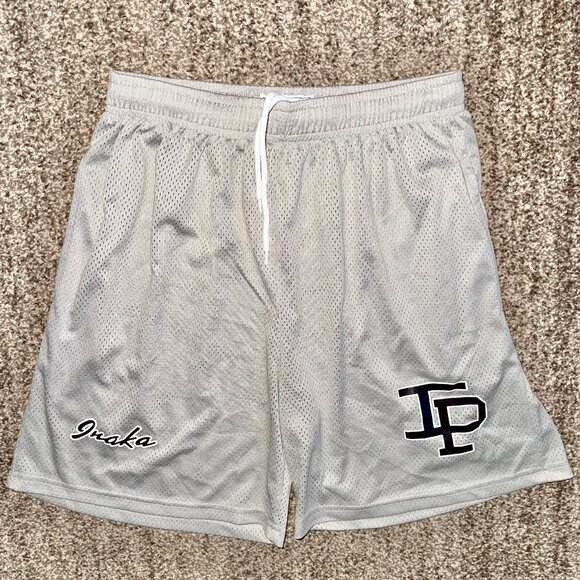Inaka Power Men's Powerlifting Mesh Athletic Shorts in Cream White, Size XS. - Picture 1 of 8